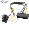 Adapter Cable for Hp Elite 8100 8200 8300 800g1 6300 24 Pin to 60 Pin Power Cable Converter Stable No Delay Adapter for Computer Accessories Mother d Adapter Cable. 