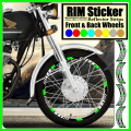 HONDA Biker DECORATION Rim sticker (cg125,cd70,cb125,cb150). 