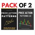 Pack of 2 Trading Books Price Action Patterns and Price Action Version 2.0 Chart Patterns For all Markets. 