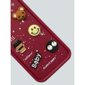 Redmi A5 – Baby Caffeine Theme 3D Back Cover for Girls, Kids & Ladies | Soft Silicone Phone Case with Cute Coffee & Bear Toppings | TSC. 