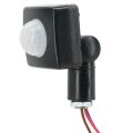 2PCS 220V Mini Human Infrared Sensor Infrared Sensor Switch LED Flood Light PIR Motion Sensor, White & Black. 