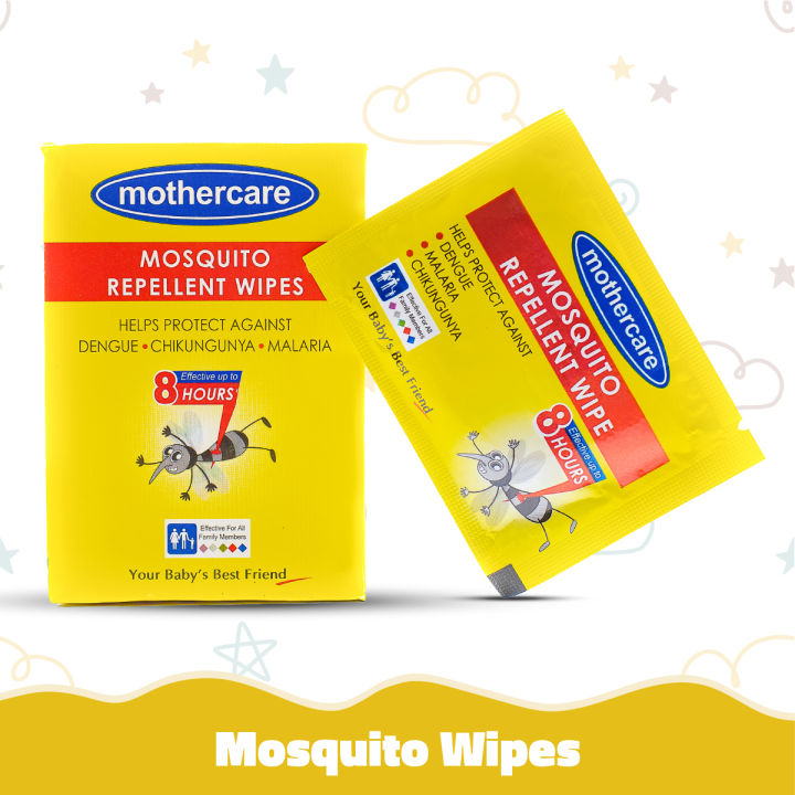 Mothercare Mosquito Repellent Wipes 10Pcs