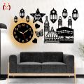 Mister Traders Brand New Ramzan Clock With Premium Light I Wall Clock I Wall Clocks For Bedroom I Clock I Clock Wall I Clock For Rooms I Ramzan Decoration Items I Wall Decoration Items I Decorating Items I Decorating Items For Room I Home Decoration Items. 