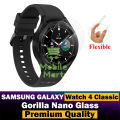 Samsung Galaxy Watch 4 Classic Unbreakable Gorilla Flexible Nano Glass Premium High Quality Screen Protector For Samsung Galaxy Watch 4 Classic. 