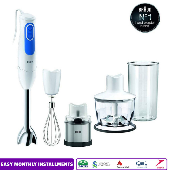 Braun 700W Spice+/ Multiquick 3 Hand Blender with Chopper & Spice Grinder MQ3038
