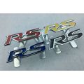 【Daily Necessities For Anyone Store】(NEW)Metal RS Logo Emblem Front Sticker For Etc. 