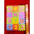 ABC Toy Block Mat Alphabets And Numbers Early Learning (36 Pieces 7 x 7 Cm/piece) ABC & 123 - Kids Block Mat Alphabets - Abc Toy Block Mat Alphabets And Numbers Early Learning - Puzzle Mat For Kids Abc - 36 Pieces 7 x 7 Cm/piece Kids Learning. 