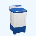 Mobi Gas MWM-565 Semi Automatic Washing Machine 10KG – Heavy Duty Plastic Body, Pure Copper Motor, Dual Spin, Blue / Red. 