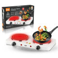 100% Imported Electric Stove Double Burner Cooker R-8020A Ceramic Hot Plate 2000Watts in pakistan. 