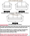 Stretchable Jersey 1, 2, 3, 5, 6 , 7 Seater Sofa Cover Elastic Fitted Solid Color  Comfortable Couch Cover | Universal Fit. 