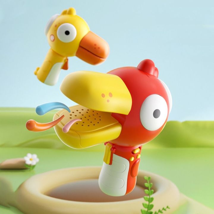 Prank Gadgets Plastics Bird Voice Changer Toys Record Simulation Cartoon Bird Changer Sound Toys Pronunciation Training Early Learning Children's Voice Bird Toy Stimulate Imagination