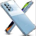 Samsung Galaxy A52 Transparent Jelly Cover Soft Shockproof Crystal Clear Silicone Case. 