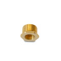 G1/2 to G3/8, 9/16-24 UNEF, 1/2 NPT Reducer Pipe Fittings Brass or Stainless Steel Threaded Water Hose Adapter Male Female. 