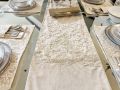 Table Runner Set Placemats & Cutlery Holders 8 person dining. 