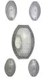 Crystal Indicator Cover 4 with White Back Light Cover For 125 Motorcycle  (Geniun quality). 