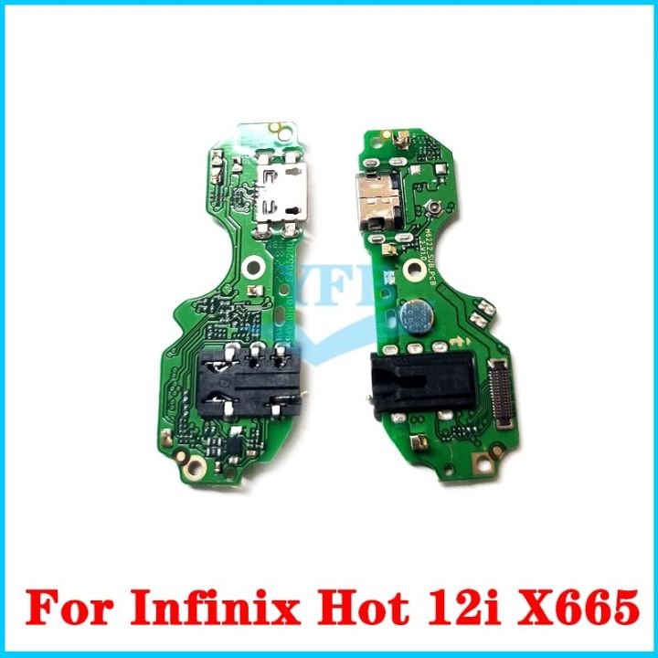 For Infinix Hot 12i X665B X665 Hot 20i X665C X665E USB Charging Board Dock Port Flex Cable