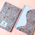 Cute Spiral Notebook A4, Doodle Curve | Lined Notebook | School, University Spiral Notebooks | College Spiral Writing Notepad | 200 Pages NoteBook | University writing book | Spiral Bind Copy |  Subjects | Subject Notepad | Best Notebook. 