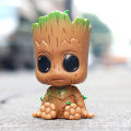 Batman Captain Tree Man Super Hero Shaking Head Cartoon Doll Car Decoration. 