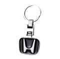 Honda Logo Metal Black Keychain For Cars & Bikes Premium Quality. 