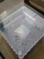 Multi color net center table cover (28x28) Round inches - Center Table Mat - New Design. 