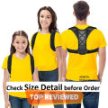 Posture Corrector, Posture support Brace Adjustable Shoulder Belt. 