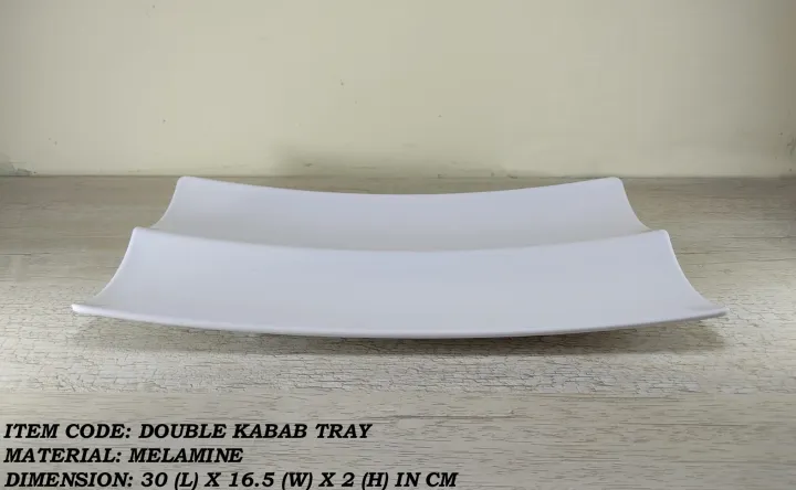 1%20Piece%20Melamine%20Double%20Kabab%20Tray%20-%20Serving%20Tray%20-%20%20Melamine%20Material%20-%20White%20&%20Black%20-%20Image%208
