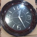 New Decent Look Wall Clock Complete Fiber Frame. 