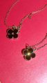 Four Leaf Clover Necklace , Clavicle Chain Pendant , Trendy korean Vintage Lucky Four Leaf Clover , Necklaces for Girls , Jewelry Gift. 