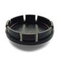 VW wheel center hub caps 66mm / 56mm Volkswagen 3B7601171 rim hub covers black. 