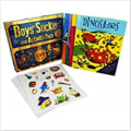Boys' Sticker and activity Pack By igloo books. 