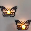Decorative Butterfly Wall Shelf, Decoration Candlestick, Wall Décor Ideas, Wooden Wall Shelves  butterfly wooden wall art select pieces with choice. 