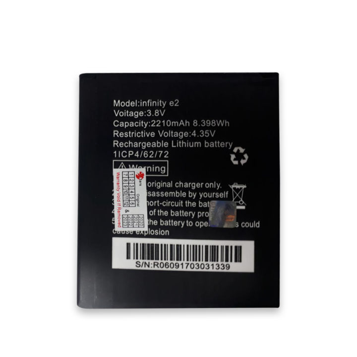 Telenor Infinity E2, K Original 2210mAh Lithium-Ion Battery Brand New, High Performance