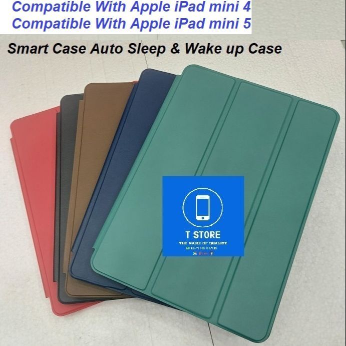 Case For iPad mini 5 Mini 4 Cover Smart Case Auto Sleep Wake Up Flip case