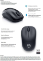 Dell Mouse Wireless WM128 Bluetooth  2.4GHz Wireless Dell Mouse for PC and  Laptop – Compact, Reliable WM128 Mouse  with Smooth Tracking Ideal Dell Wireless Mouse best for Laptop and PC Use Plug & Play  Convenience. 