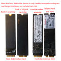 Lonni#SATA M.2 NGFF SSD to UX31 UX21 TAICHI 21 31 Converter SSD Adapter For ASUS. 