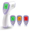 Digital non-contact infrared Thermometer front view detection check body temperatur. 