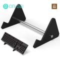 Stainless Steel Keyboard Stand Space-saving Acrylic Keyboard Stand Easy Installation Detachable Keyboard Tray for Computer Transparent Design Ideal for Southeast Asian Buyers Keyboard Display Stand. 