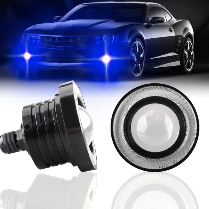 Universal Angel Eyes Fog Light Projector with Ring light