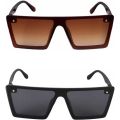 Full Black Square Sunglasses For Men Guru Randhawa Sunglasses. 