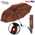 TRENDZIO Umbrella Fully Automatic Open Close Umbrella Waterproof Wind Resistant 8 Strong Ribs Umbrella for Rain and Sun Protection Umbrella for Men Women. 