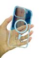 Apple iPhone Covers - Magnetic MagSafe Protective Clear Transparent Cover Case For iPhone All Models. 