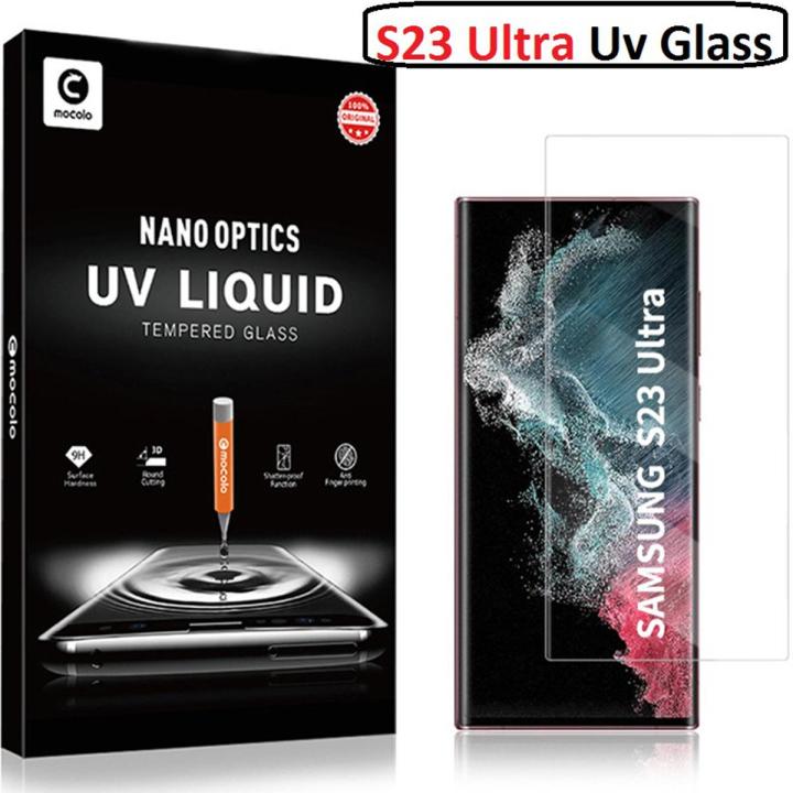 Samsung Galaxy S23 Ultra UV Tempered Glass Screen Protector HD Nano Liquid Glass 100% Original For S23 Ultra