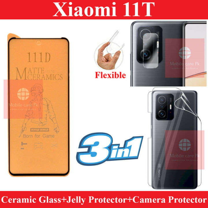 Film Protection Écran Hydrogel Transparent Pour Xiaomi 11T Pro - Anti-Rayures, Anti-Empreintes, Pose Facile - Garantie 1 An