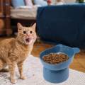 Raised Cat Bowl Elevated Cat Food Bowl Durable Stable Lightweight Pet Feeding Dish Kitten Water Bowl. 