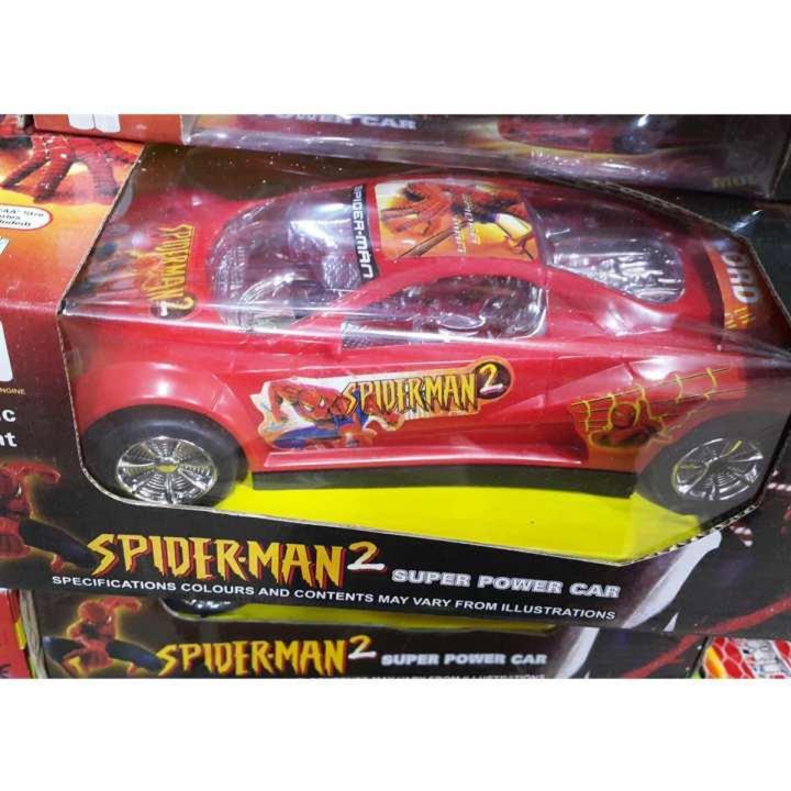 Spider Man Light & Music Electric Car Multi Feature