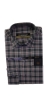 Check dress shirt 100% cotton made for elegant and decent looks. 