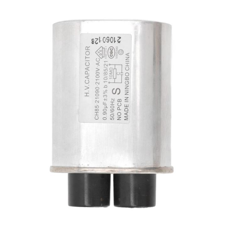 Microwave High Voltage Capacitor, Household Microwave High Voltage Capacitor Well Fitted 0.9UF for Repairing