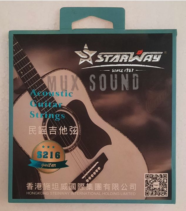 Starway Acoustic Guitar Strings Set S216 010 Guage