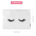 50 Pieces Eyelash Bags Lash Bags for Aftercare Bags (White 7X5Inch). 