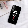 Italy Cool Mafia Mobile Cell Phone Case for Samsung Galaxy S24 S23 S22 S21 S20 S10 S9 Plus FE Ultra Lite Black Cover Funda. 